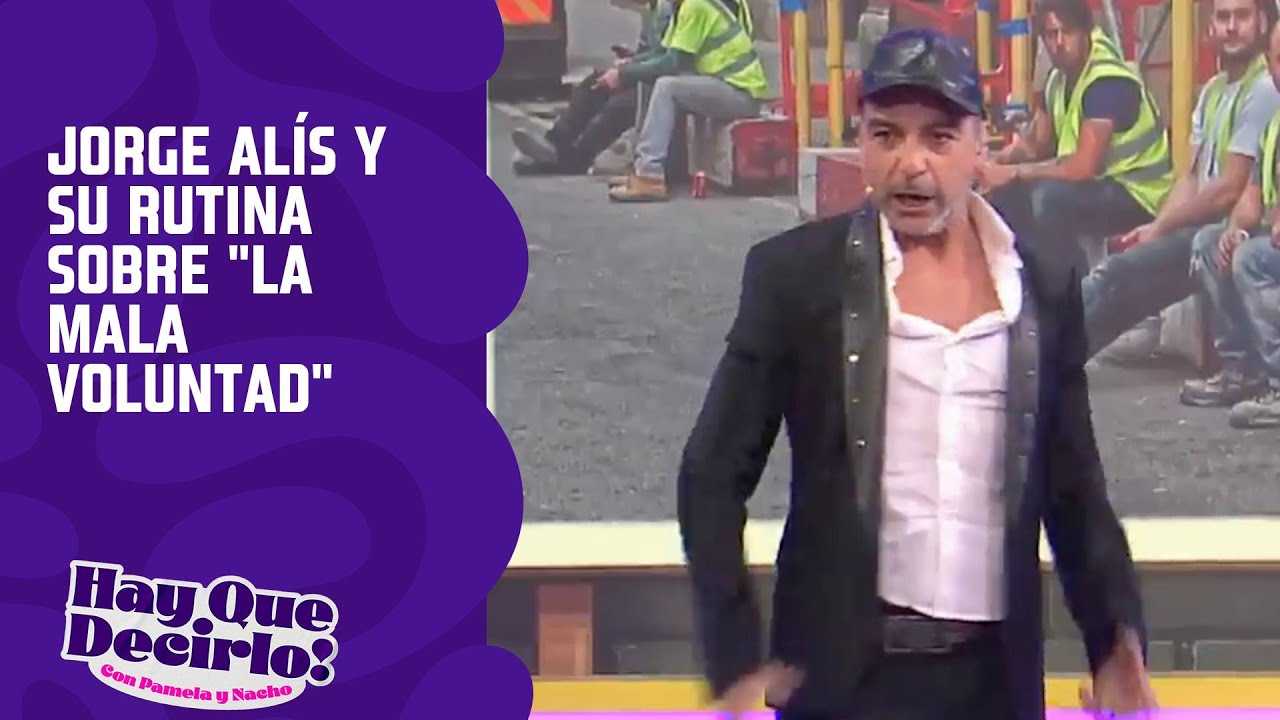 Jorge Alís y su rutina sobre 