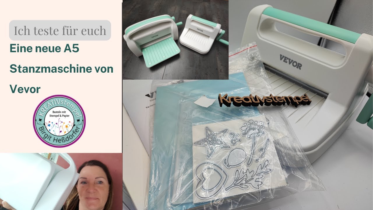 Meine neue A5 Stanzmaschine und warum du unbedingt eine A4 und eine A5 Stanzmaschine haben solltest