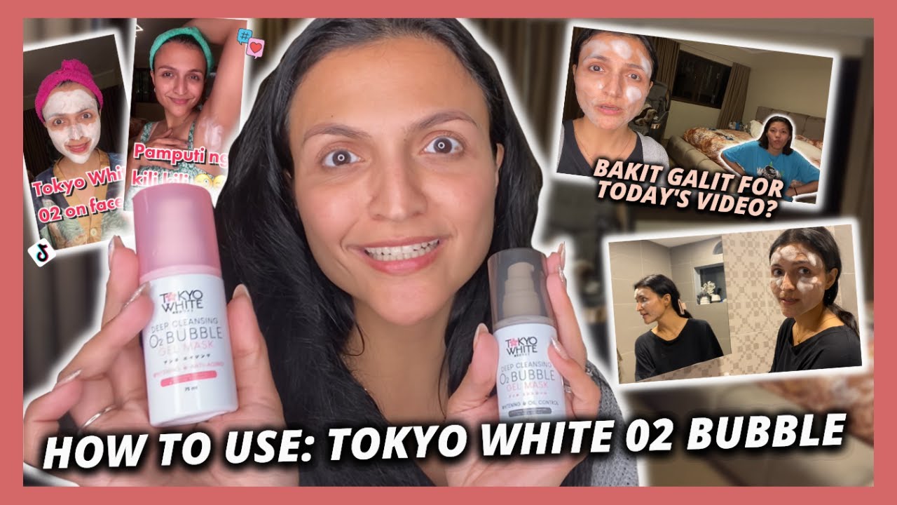 HOW TO USE: TOKYO WHITE 02 BUBBLE | Lei Ang