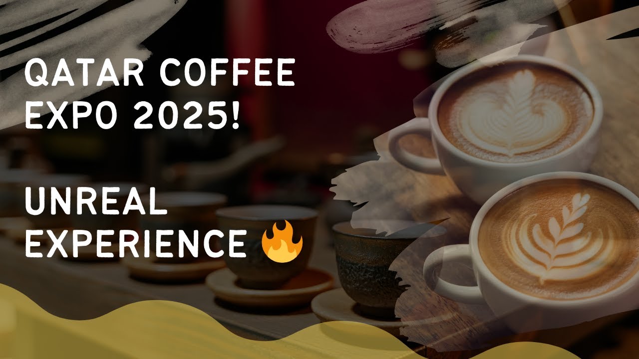 I Explored Qatar’s Coffee Exhibition 2025 as a Traveler | QNCC Doha Experience | Vlog#108