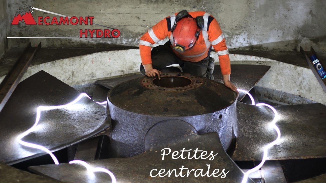 Petite hydro : un chantier type de rénovation d'une micro-centrale hydroélectrique - Mecamont Hydro