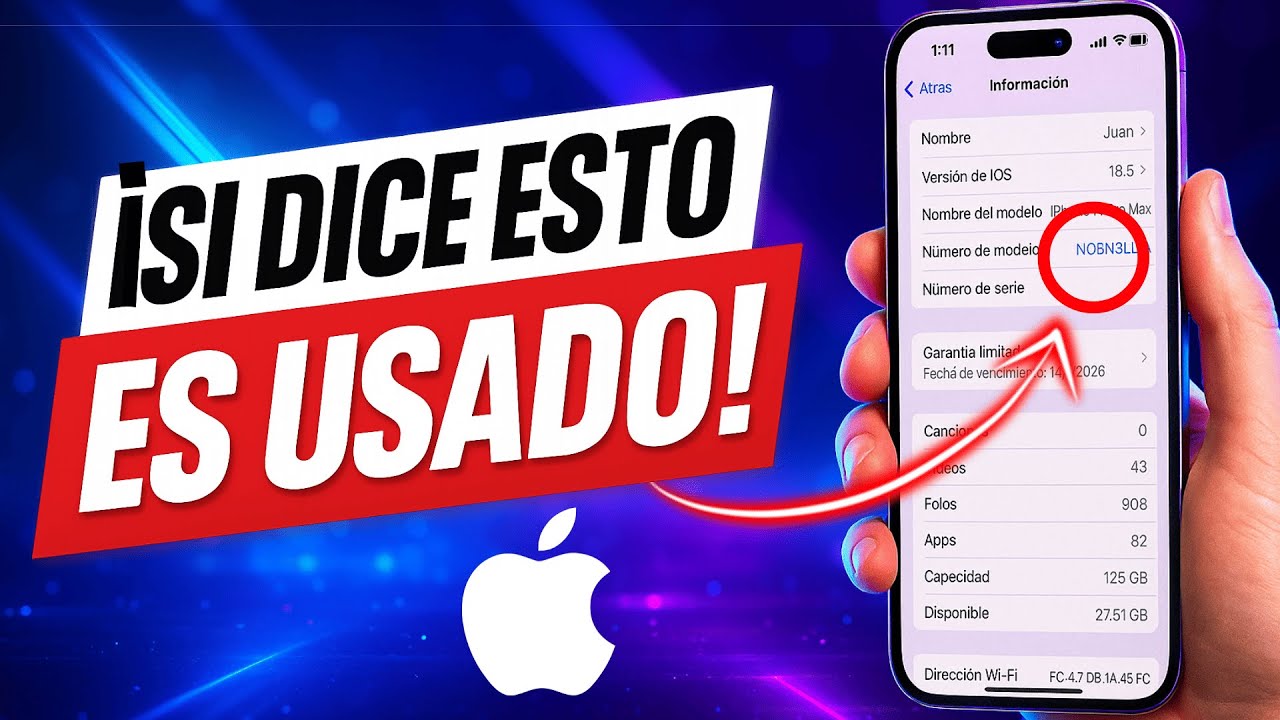 ¡EVITA ESTAFAS! cosas que TIENES que REVISAR si vas a COMPRAR un iPhone USADO