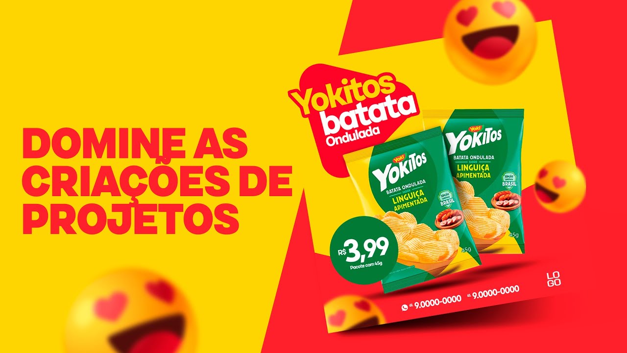 Curso de Photoshop: Como criar um flyer de produto para supermercado