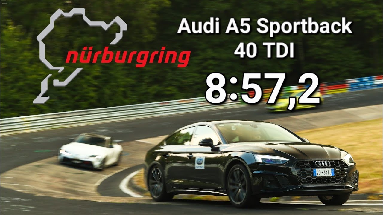 Audi A5 40 TDI (2.0) Nürburgring Nordschleife BTG / 8:57,2
