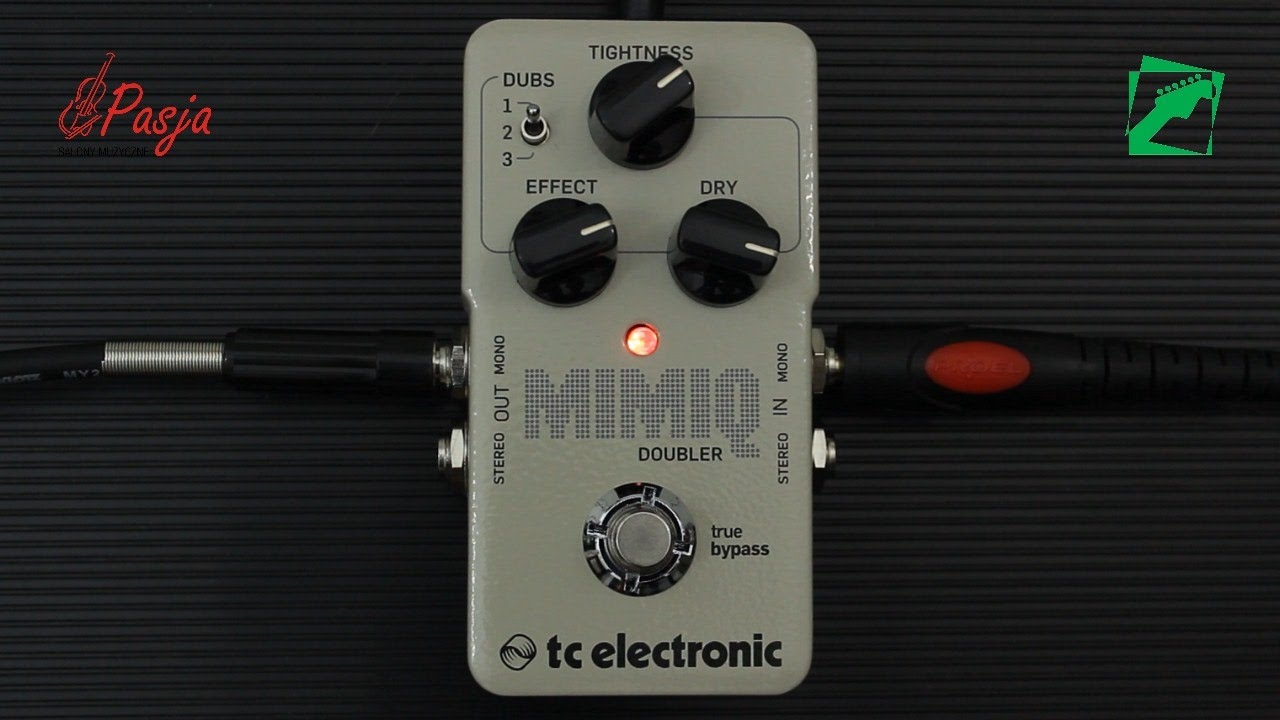 TC Electronic Mimiq Doubler - demo, reamping test