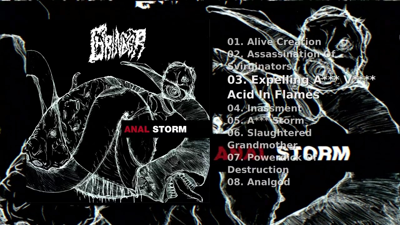 🇮🇹 Grinder - A*** Storm (2016) &bull; [Death Metal/Grindcore] ⟨FULL ALBUM⟩