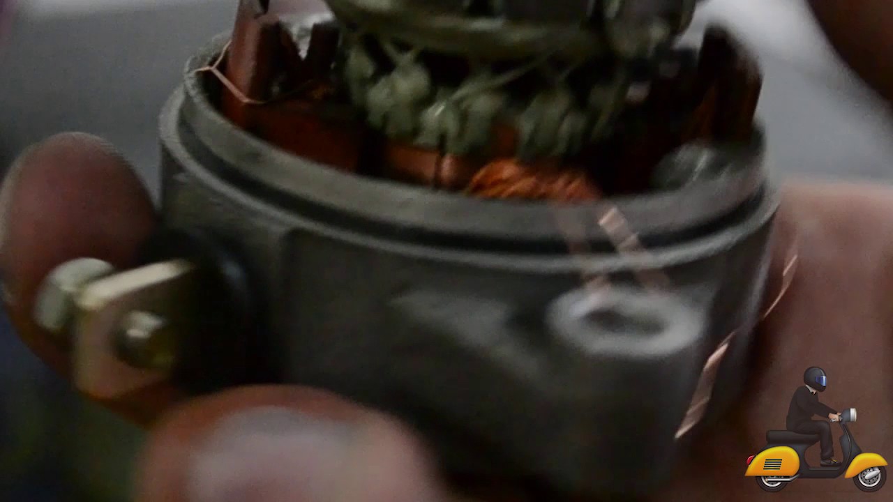 Resolvendo problema com Motor de Partida/Arranque moto Suzuki Burgman