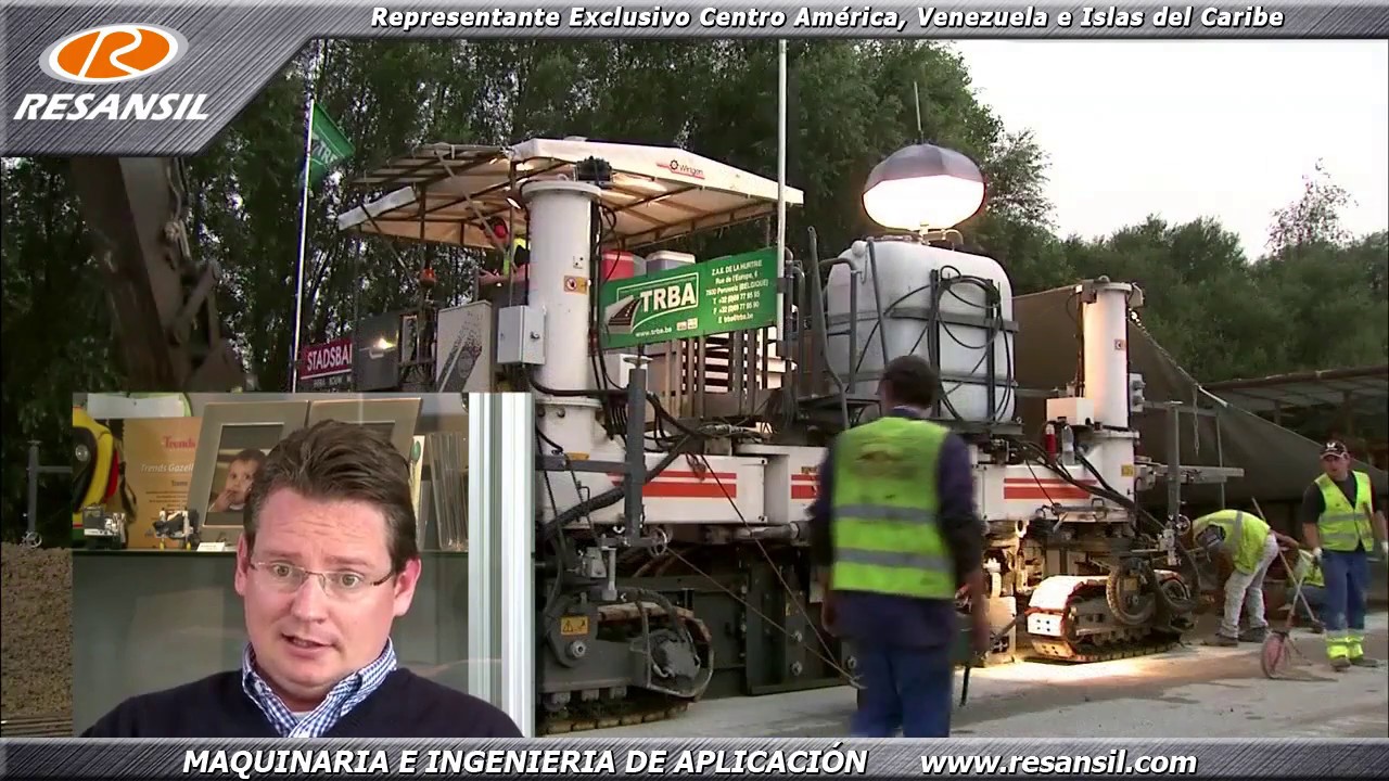 Resansil Wirtgen Pavimentadoras de Concreto Hidráulico