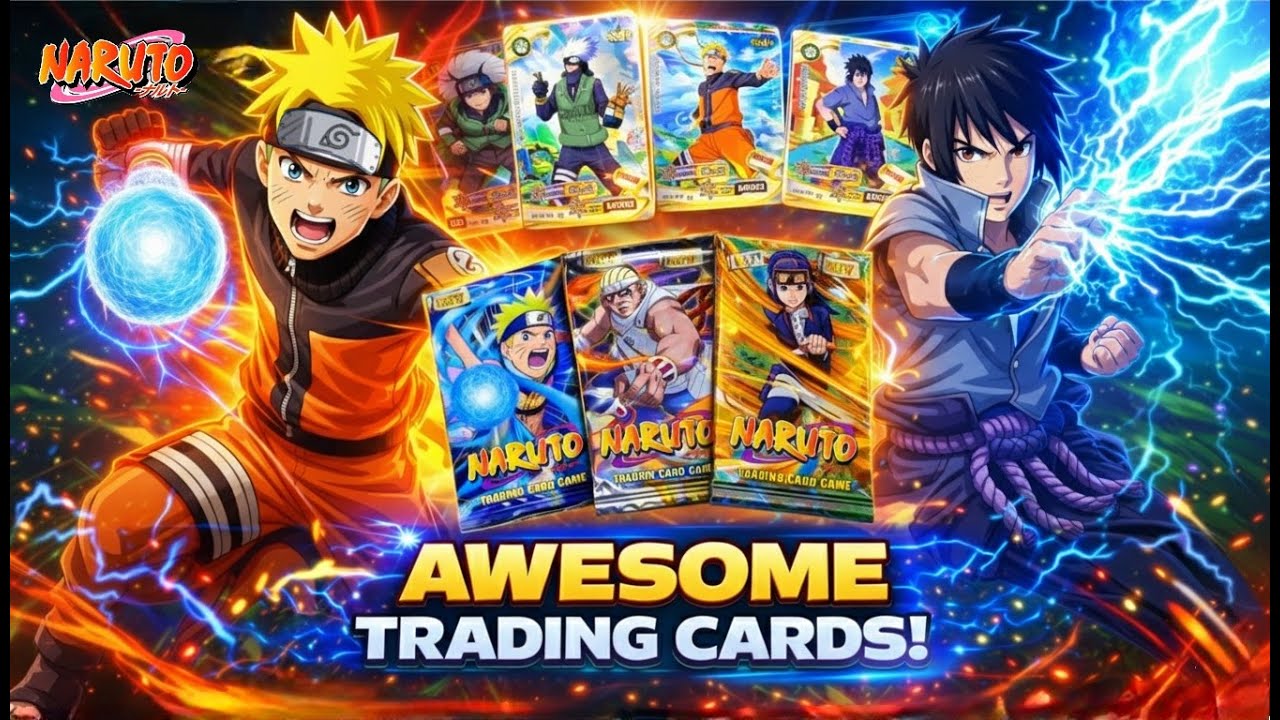 Naruto Cards Battle⚡4 Powerful Naruto Cards Fight | INSANE Card Challenge