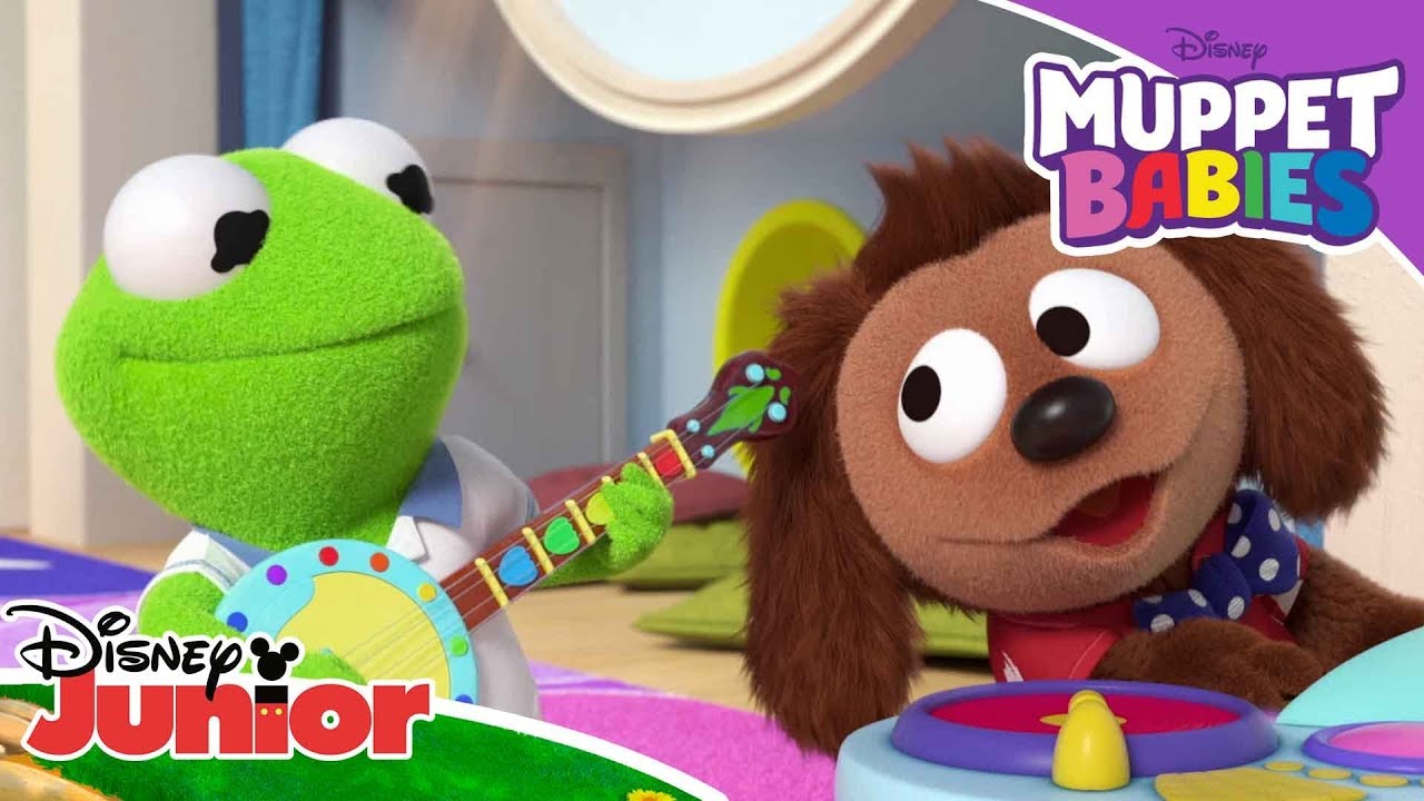 Frogs and Dogs | Music Video | Muppet Babies | Disney Junior Arabia
