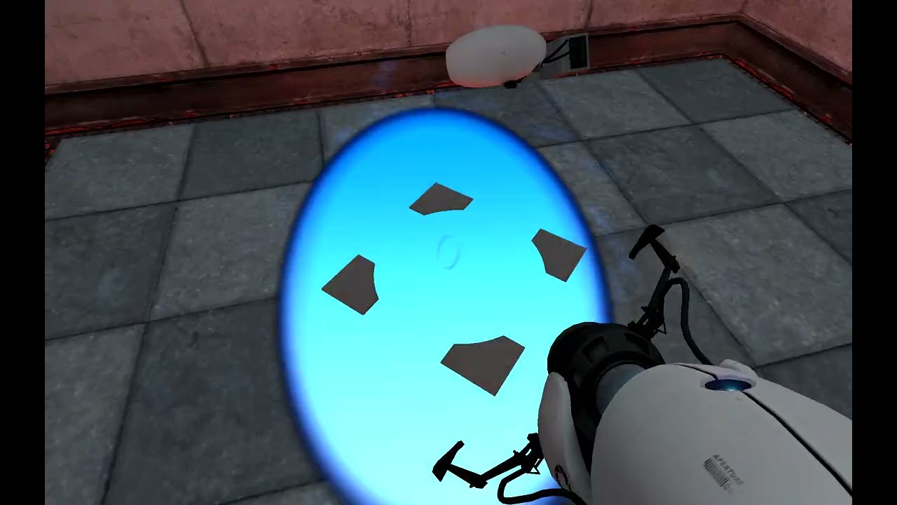my first time playing portal (its actually my third time)