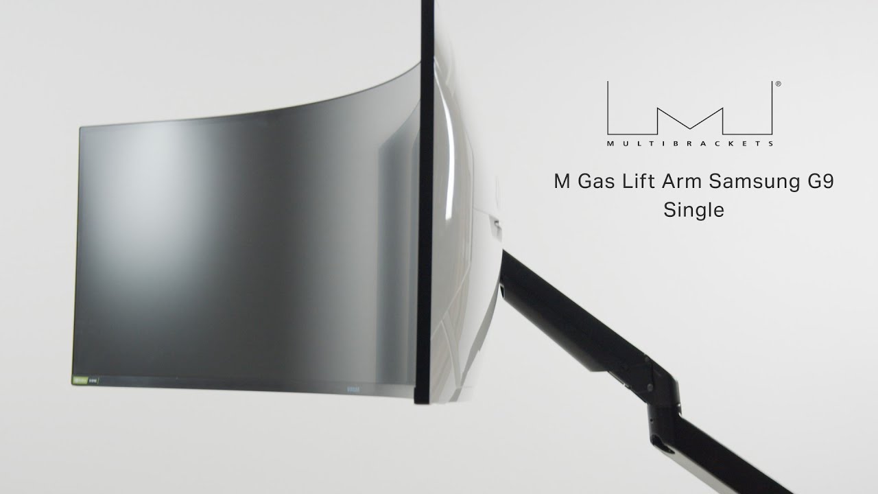Multibrackets M VESA Gas Lift Arm Samsung Odyssey G9