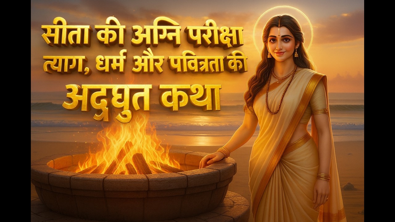 अग्नि परीक्षा से पहले की अनकही रात्रि  #historicalmyths #viralvideo #jayshriram  #trending #mythkosh