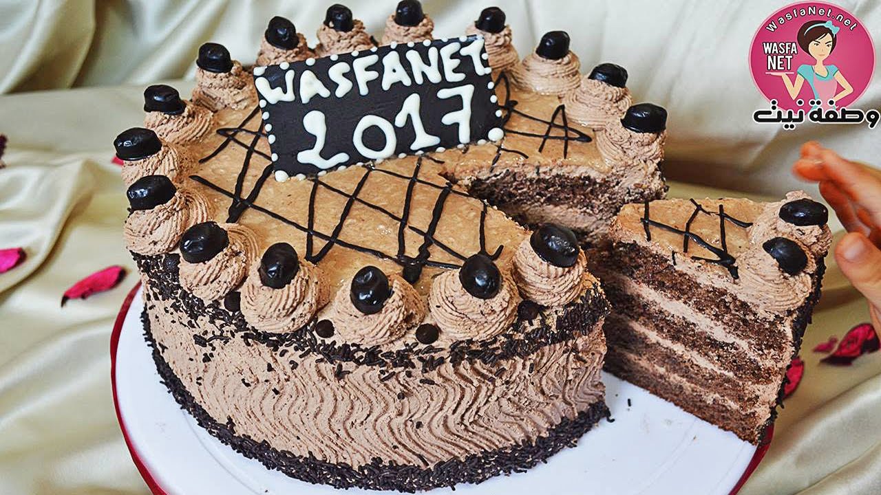 حلوة لاكريم احترافية بأسهل طريقة في متناول الجميع ! كيك عيد الميلاد 2017