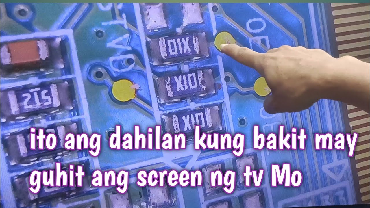 Paano Ayusin panel screen problem LG 32 inches step by step tutorial