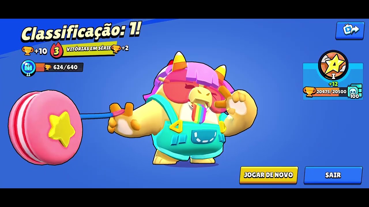 Conseguindo 20500 troféis no Brawl Stars🎈