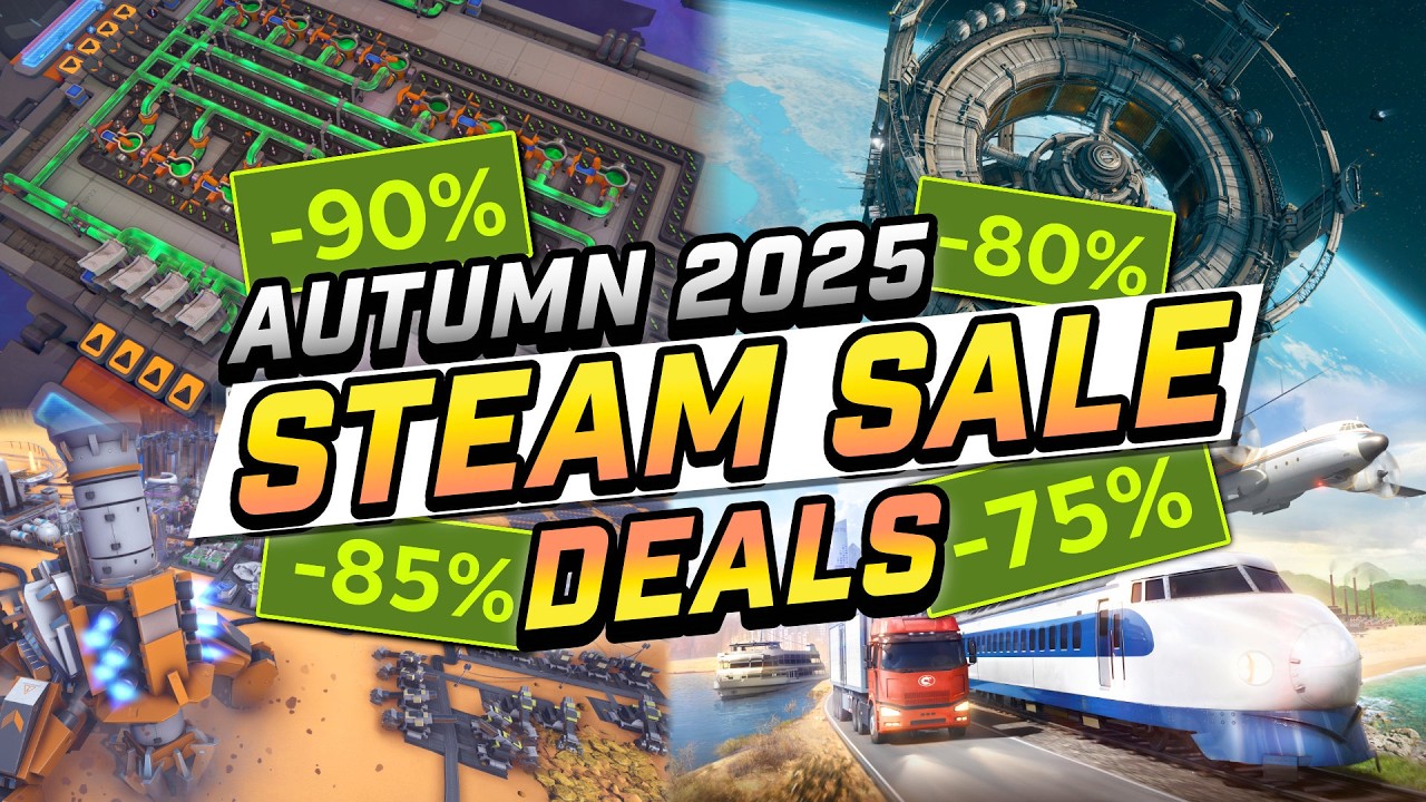 ОГРОМНЫЕ скидки на стратегические игры! — Осенняя распродажа Steam 2025