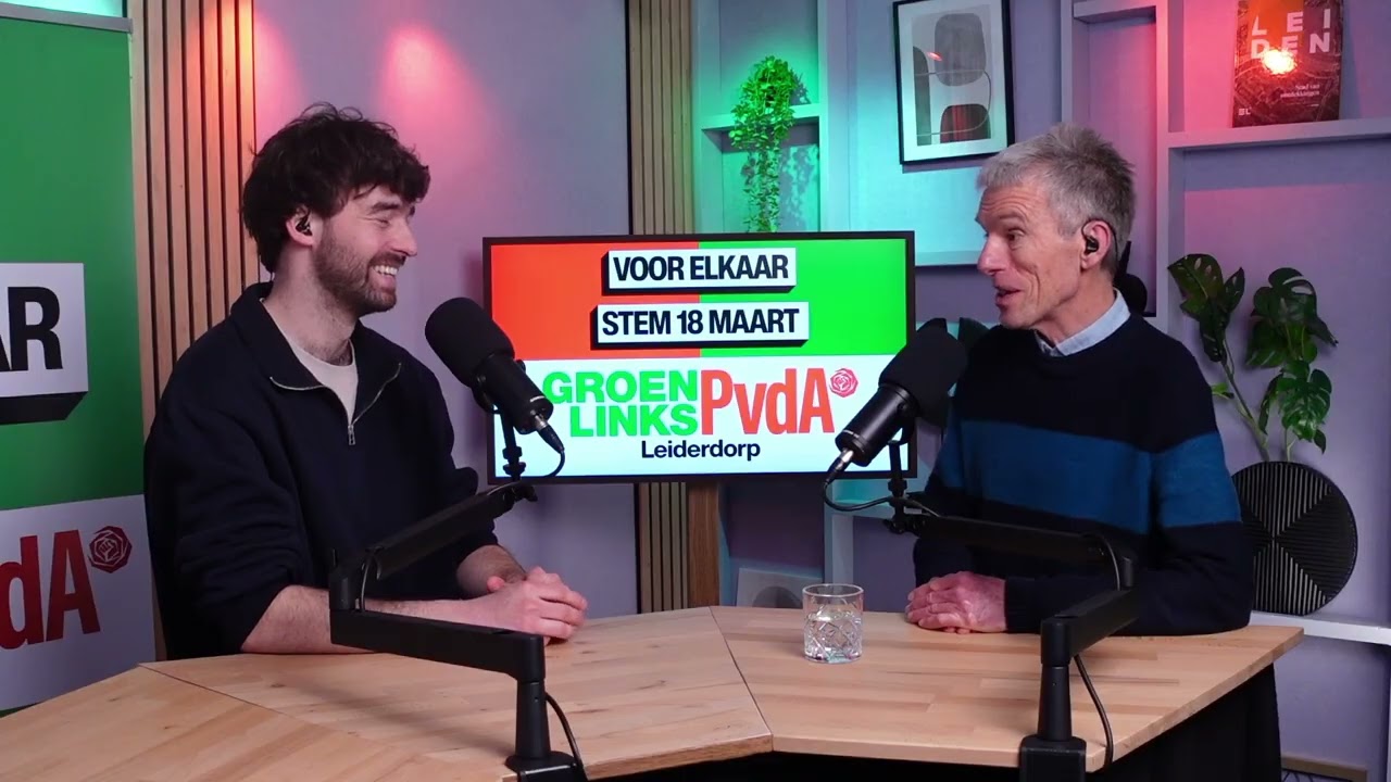 Leiderdorp Luistert! Een podcast van GroenLinks-PvdA Leiderdorp.