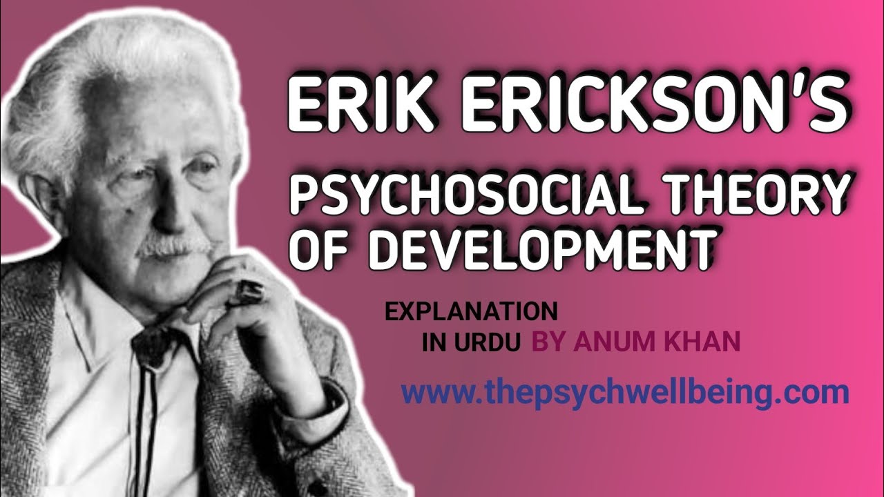 Erik erikson's theory of psychosocial development in Urdu | psychology