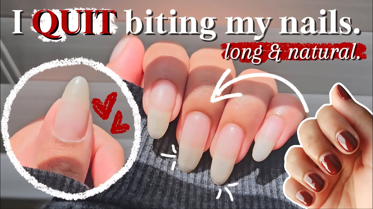 Everything I did to STOP biting my nails || Tips for nail biters