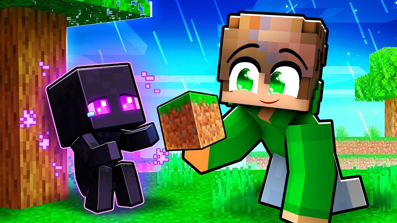 Ho ADOTTATO un BABY ENDERMAN in Minecraft