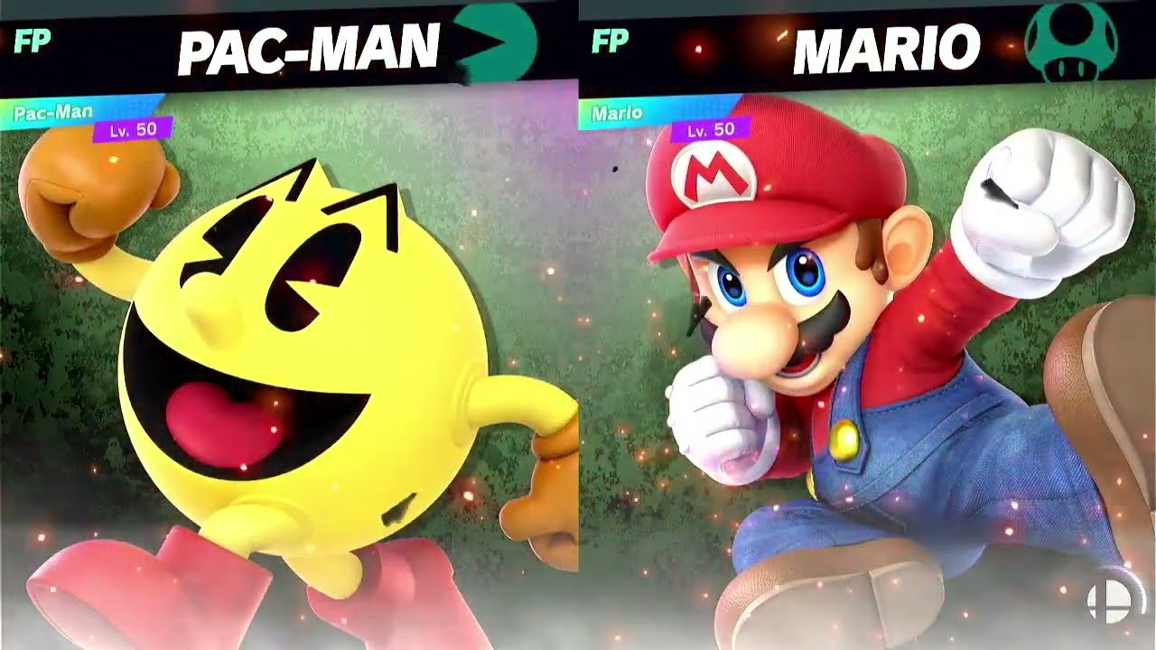 Super Smash Bros Ultimate Amiibo Fights EX Pac Man vs Mario