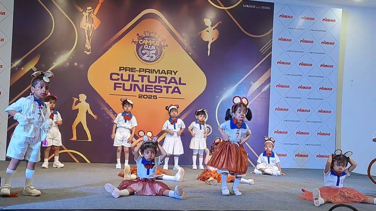 Action song dance five little monkeys 