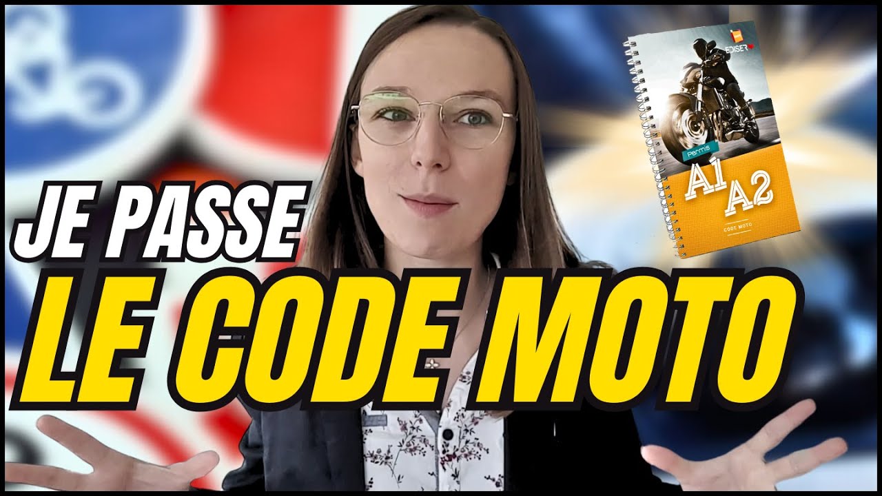 Je passe le CODE MOTO ! PERMIS A2 [Vlog & Conseils]