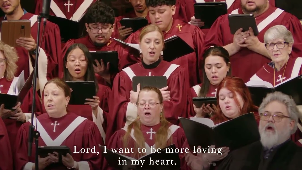 Lord, I Want to Be a Christian UMH 402; FUMC Houston, 02/15/26
