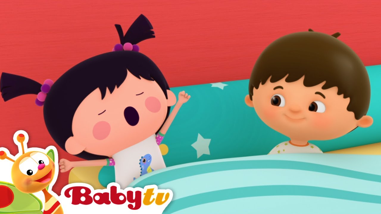Diez en la cama 🛌  🥱 | Números y contar | Canciones & Rimas 🎵 @BabyTVSP