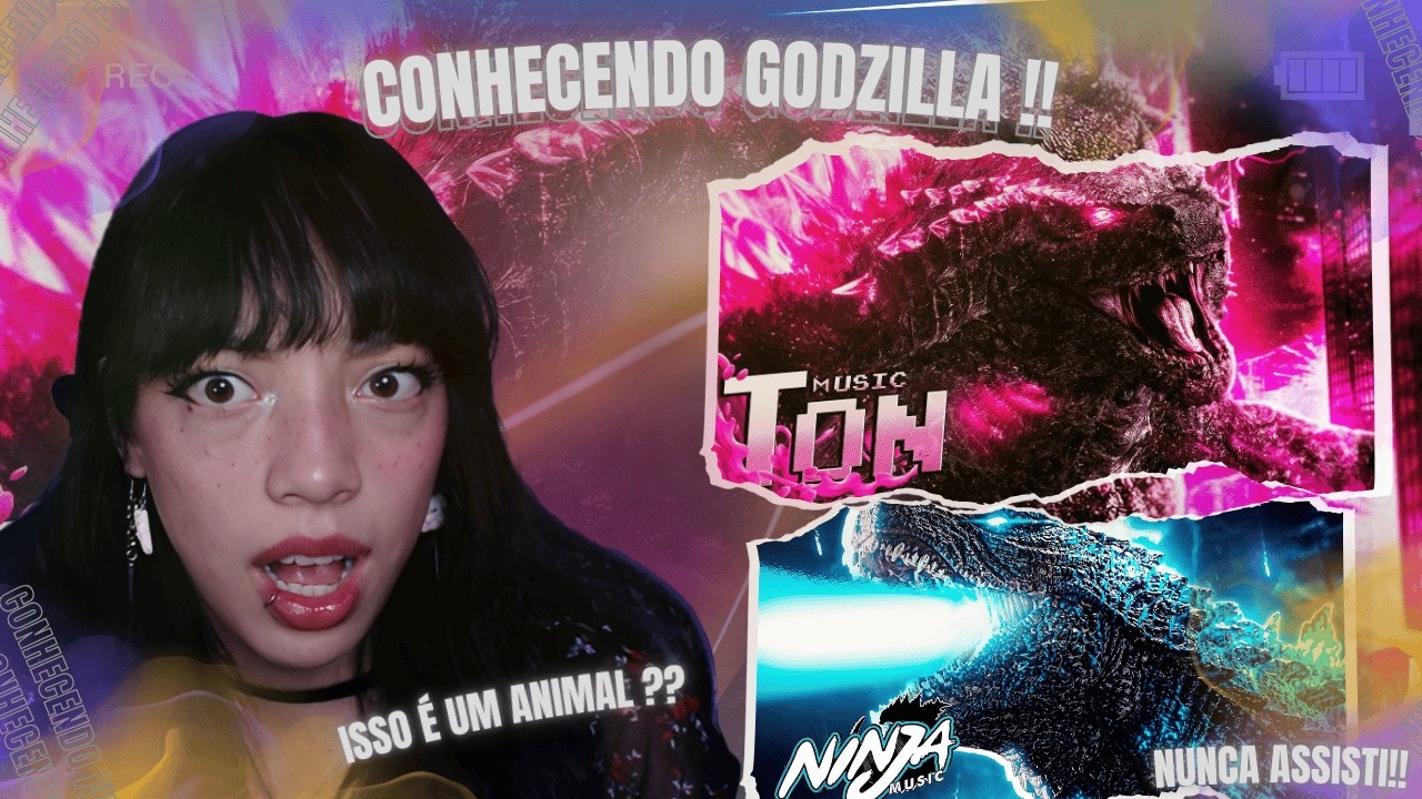 REACT 2 EM 1 | Rei dos Monstros | Godzilla |Papyrus Da Batata| Força da Natureza | Godzilla | Ninja