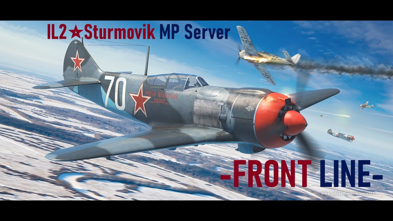 IL2 Sturmovik Great Battles \ FRONT LINE \ 72AG \ Восточный фронт #2