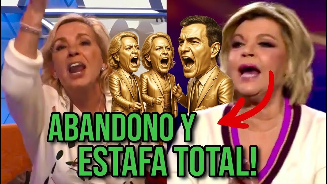 🔥 ABANDONO Y ESTAFA 🚨 CARMEN BORREGO DENUNCIADA Y TERELU CAMPOS CHOCA CON JORGE JAVIER VÁZQUEZ
