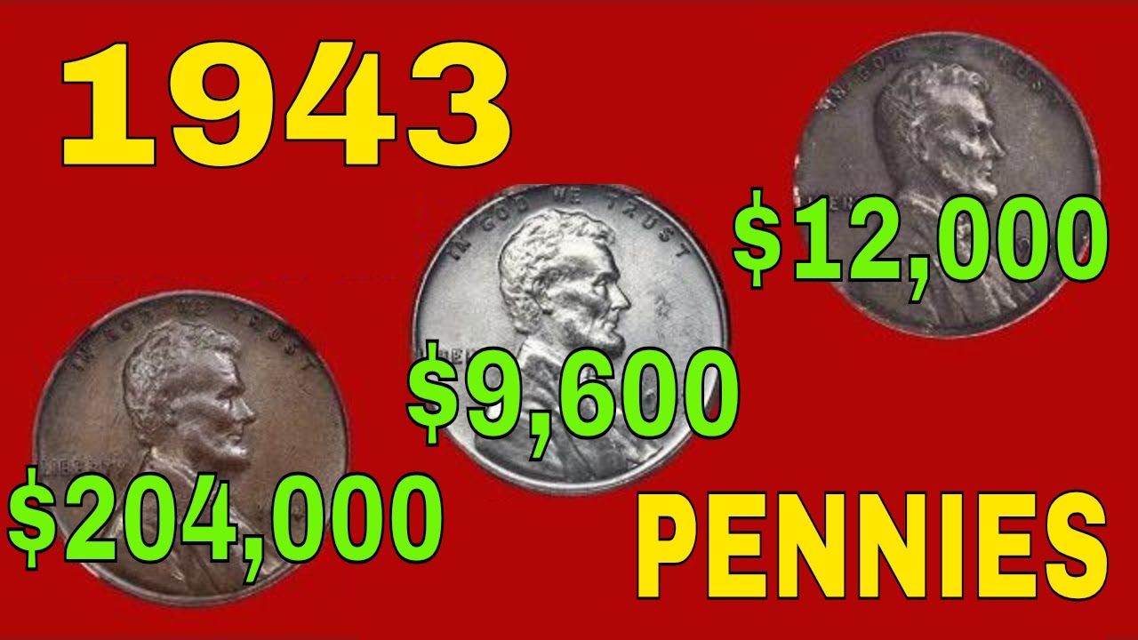Super rare 1943 pennies worth money recently sold! Valuable pennies to look for!!