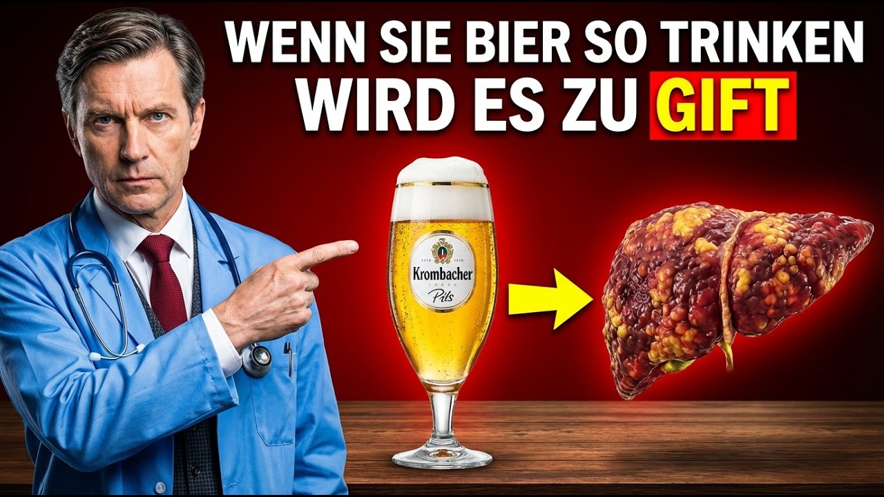 WARNUNG! Krombacher & Warsteiner trinken macht Ihre Leber KAPUTT - 4 Fehler