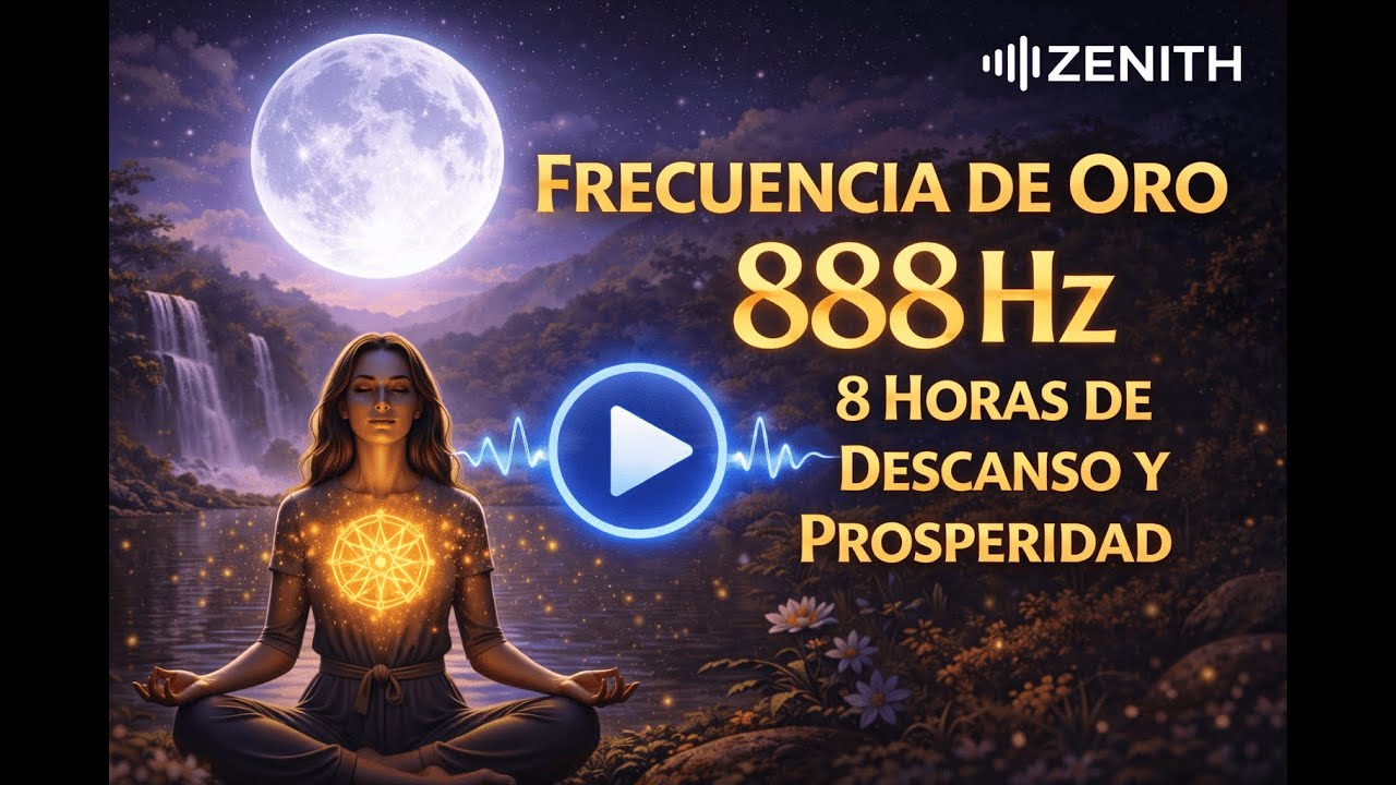 888hz descanso total durante la noche