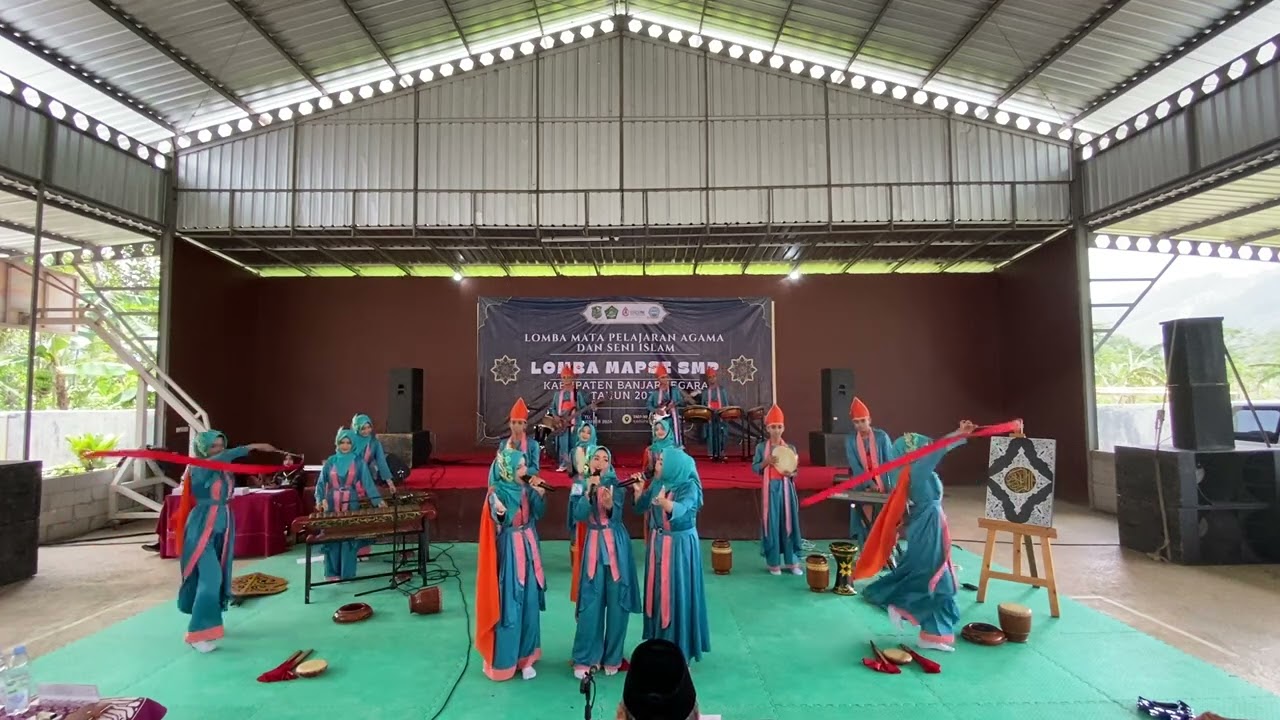 JUARA 2 CABANG SENI REBANA MAPSI TAHUN 2024 TINGKAT KABUPATEN BANJARNEGARA
