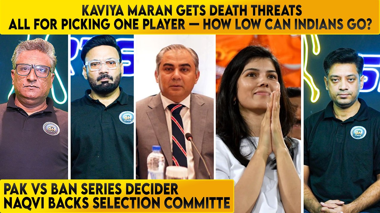 🔴 PAK vs BAN DECIDER DRAMA! 😱 Kaviya Maran Receives DEATH THREATS | Naqvi Stands By Selectors