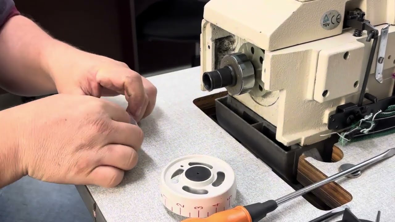 Instalação de motor Direct Drive Primeiralinha em Overlock Convencional