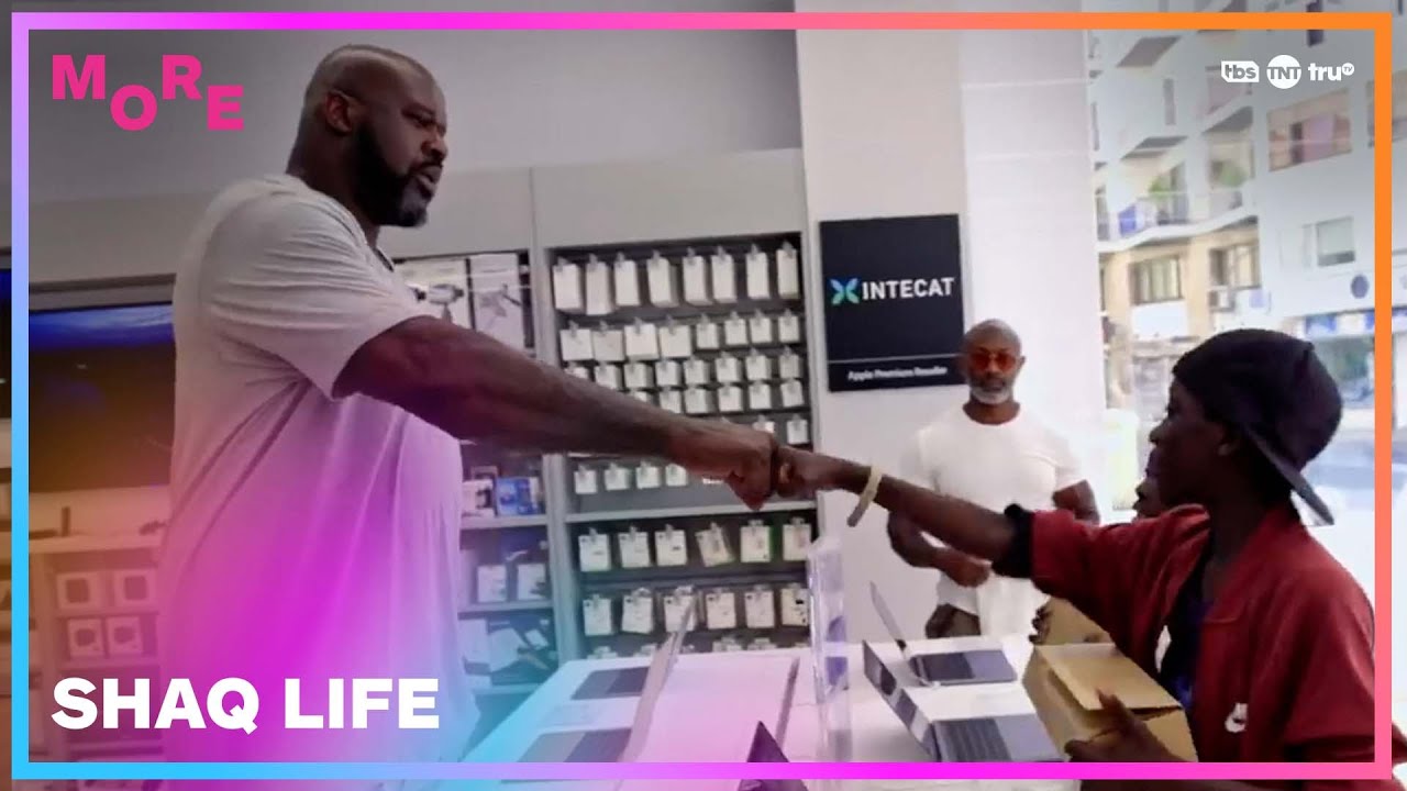 Shaq Shows Spanish Kids His Generosity (Clip) | Shaq Life | MORE