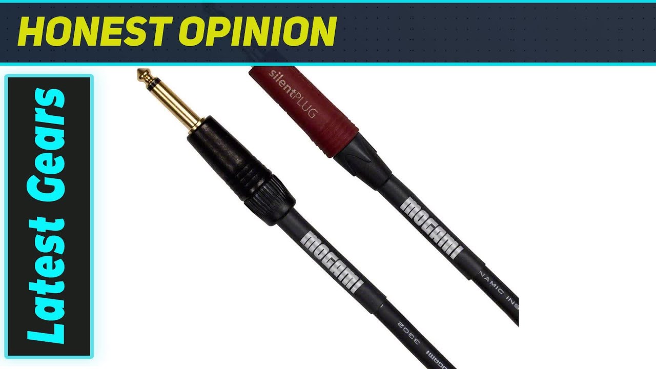Mogami Platinum GUITAR-12: The Ultimate Silent Guitar Cable?