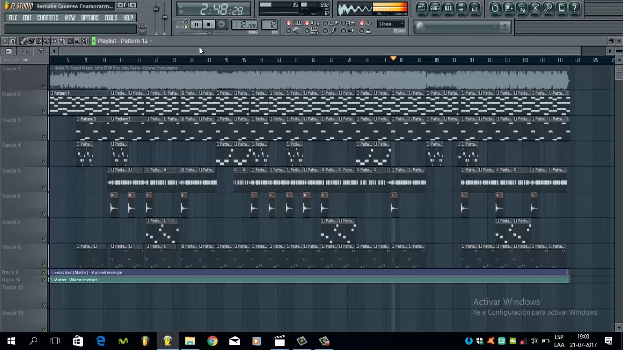 FLP Quieres Enamorarme - Noriel Ft. Bryant Myers, Juhn El All Star, Baby Rasta (Remake/Instrumental)