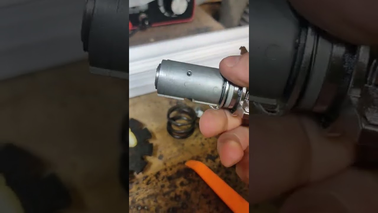 1981 Corvette key cylinder tumbler replacement tip