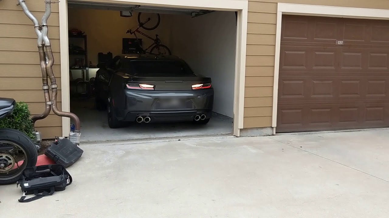 2018 Camaro SS 1LE Corsa cat back exhaust