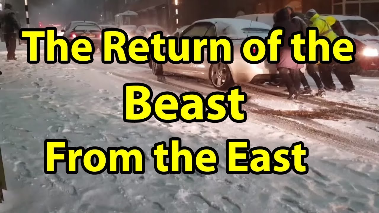 The Return of The Beast from the East March 17th 2018 Snow Storm