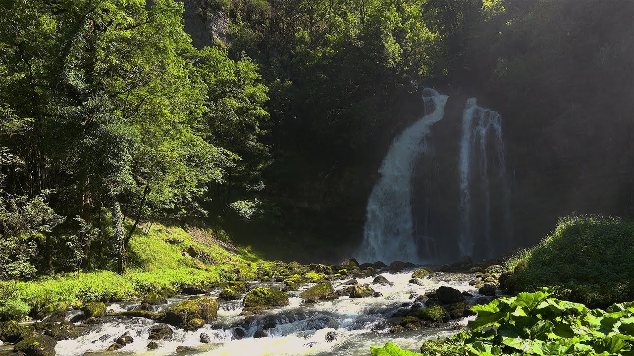 Cascades du Jura 🦔 Découvrez le Jura et sa nature sauvage - Rivière et cascade en forêt jurassienne