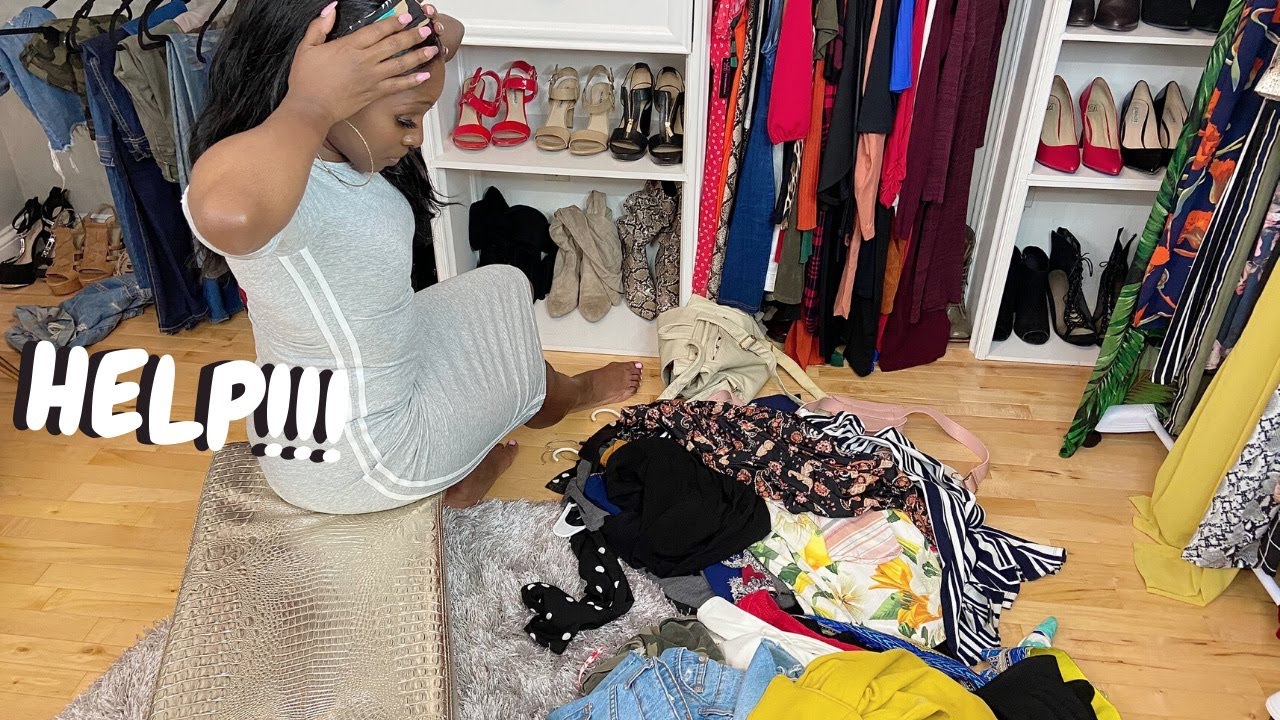 Extreme Closet Declutter with me 2020| WHAT WAS I THINKING| Quarantine Style| ANTIONETTE LEE