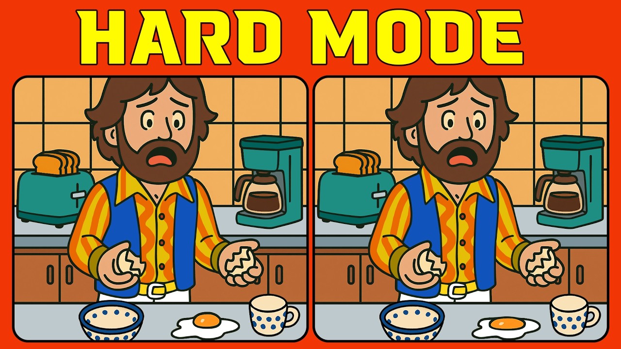 Only the Sharpest Eyes Will Spot All the Differences (Hard Mode)