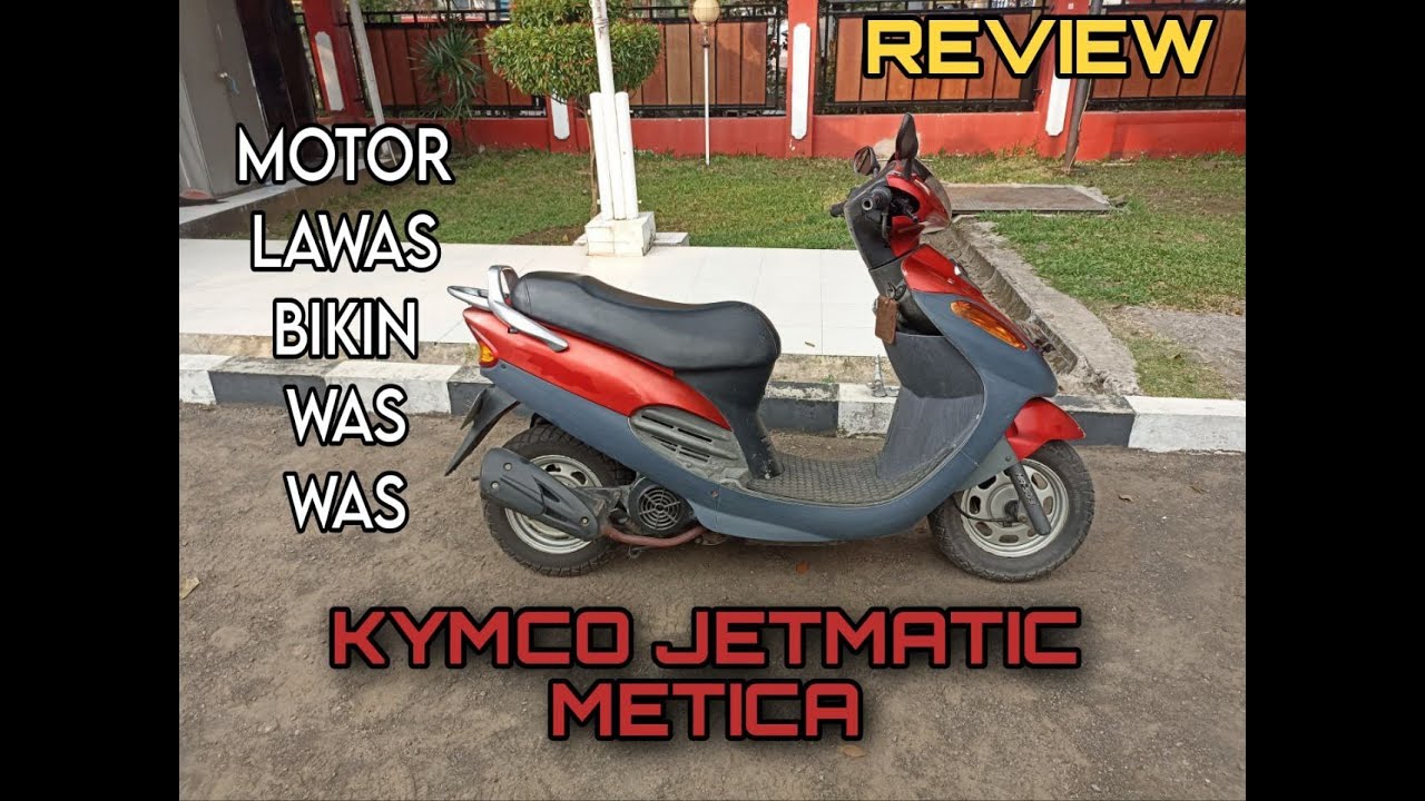 Motor lawas tapi bikin waswas, Kymco jetmatic metica 125