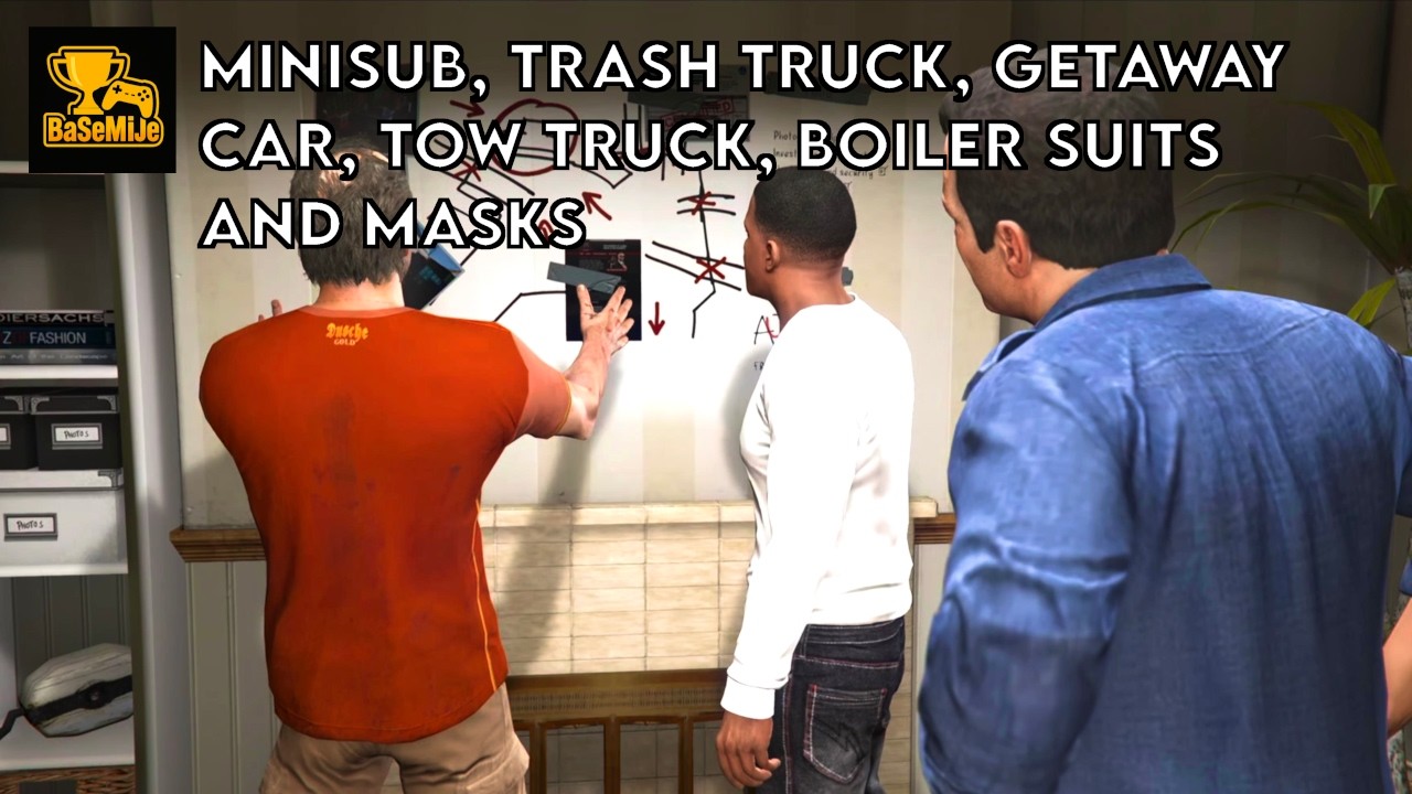 Grand Theft Auto V | How to do the Heist Mission Setup Preparations